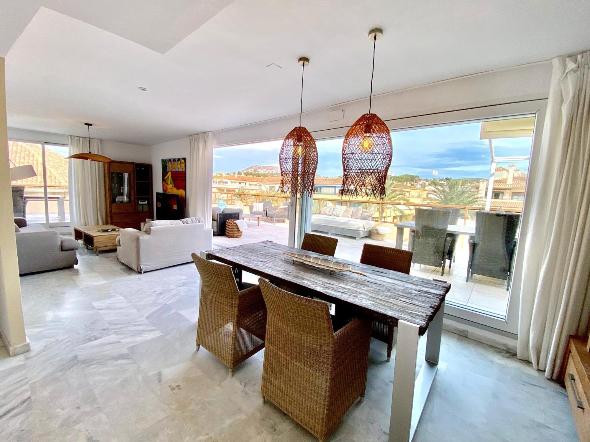 Penthouse Seven Oceans Moraira Apartment Ngoại thất bức ảnh